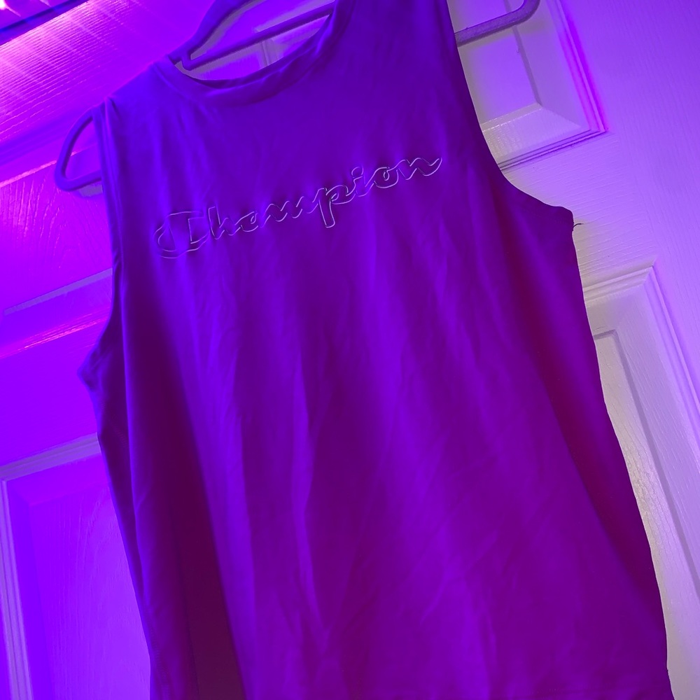 Purple champion shirt